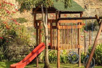 Garden Route Familienreise - Garden Route for family individuell - De Old Drift Guest Farm - Spielplatz