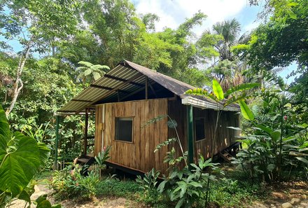 Familienreise Galapagos und Ecuador - Galapagos Family & Teens - Hakuna Matata Amazon Lodge - Hütte