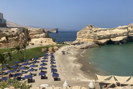 Familienreise Oman - Oman for family - Privatstrand Shangri-La Resort & Spa