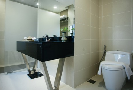 Familienurlaub Malaysia & Borneo - Verdant Hill Hotel Badezimmer