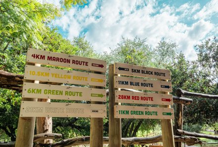 Garden Route Familienreise - Addo Nationalpark - AfriCamps Wegweiser