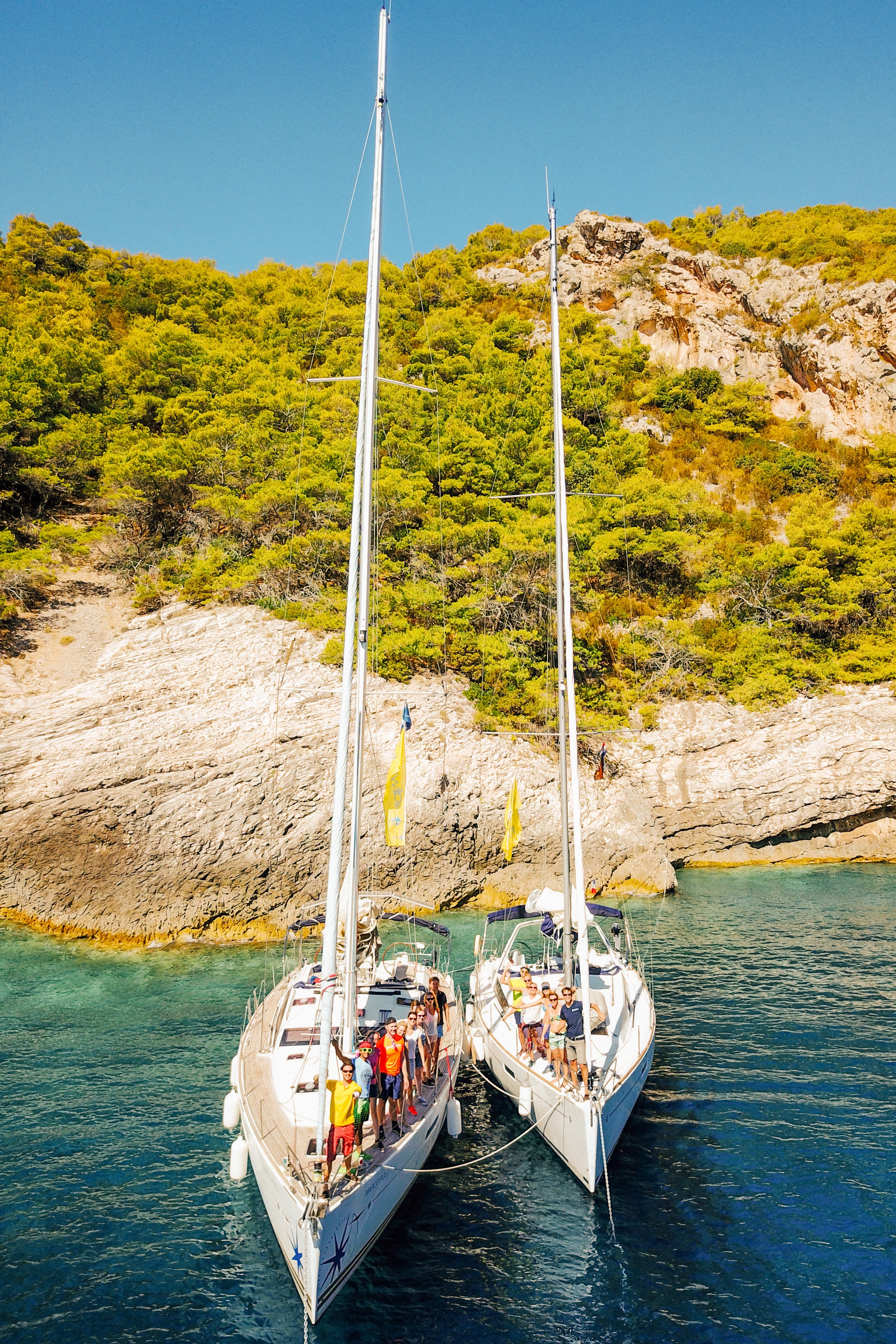 Kroatien Urlaub mit Kindern - Kroatien mit Kindern - Segeltörn mit Kindern Kroatien