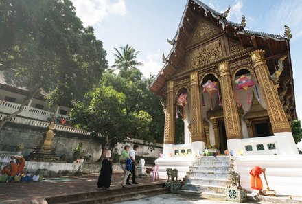 Laos und Vietnam Familienreise - Laos und Vietnam Reise mit Kindern - Luang Prabang Wat Xieng Thong Tempel