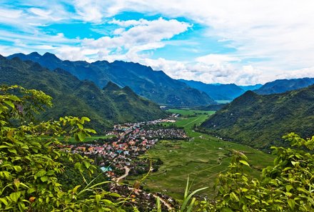 Laos und Vietnam Familienreise - Laos und Vietnam Reise mit Kindern - Landschaft Mai Chau