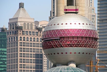 China mit Kindern - China for family - Shanghai Panoramavom Jinmao Tower