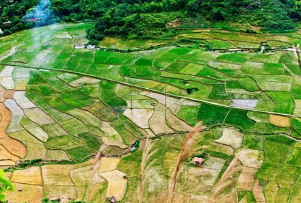 Laos und Vietnam Familienreise - Laos und Vietnam Reise mit Kindern - Mai Chau Reisfelder