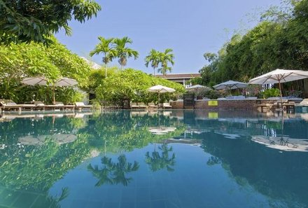 Vietnam for family individuell - Hoi An Ancient House Resort & Spa - Pool