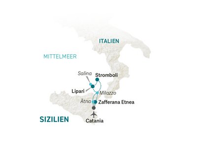 Sizilien Family & Teens - Familienreise Sizilien - Reiseroute Sizilien