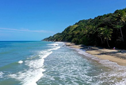 Kolumbien Familienreise - Kolumbien Family & Teens - Sierra Nevada de Santa Marta - Küste vor Strand Jorada