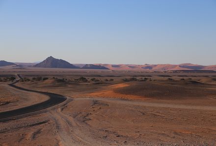 Namibia mit Kindern - Namibia individuell - auf dem Weg zur Namib Wüste