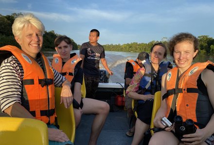 Familienreise Malaysia - Malaysia & Borneo Family & Teens - Flusssafari am Abend