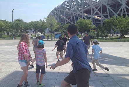 China mit Kindern - China for family - Fußball spielen 