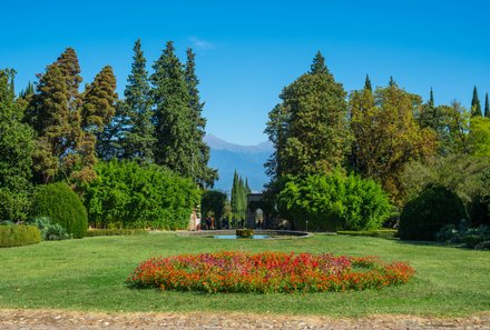 Georgien Familienreise - Georgien individuell - Tsinandali Garten 