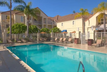 USA Südwesten mit Kindern - USA Westküste for family individuell - Abenteuer im Wilden Westen - Los Angeles - Hyatt House LAX Manhattan Beach - Pool