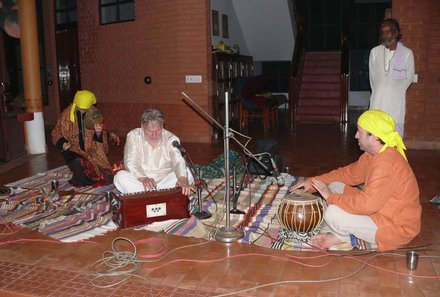 Indien Süd mit Kindern - Indien-Familienreise - Musikabend