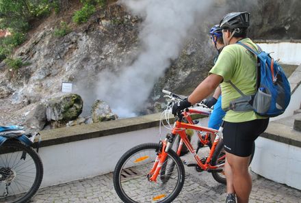 Azoren Familienreise - Azoren for family - Mountainbiken