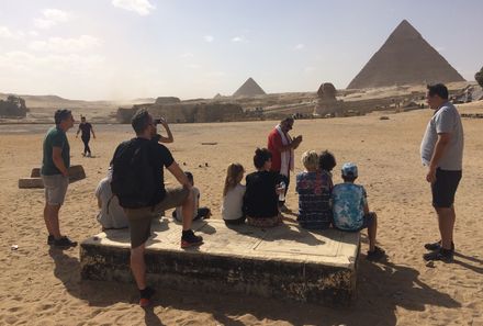 Familienreise Ägypten - Ägypten for family - Pyramiden von Gizeh
