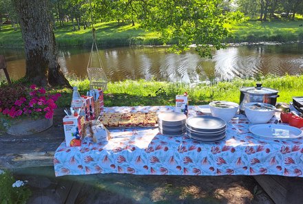 Estland Familienreise - Estland for family - Riisa - Soomaa Puhkeküla - Verpflegung
