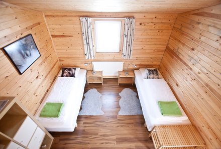 Schweden for family - Wildact Husky Farm Arvidsjaur - Zimmer