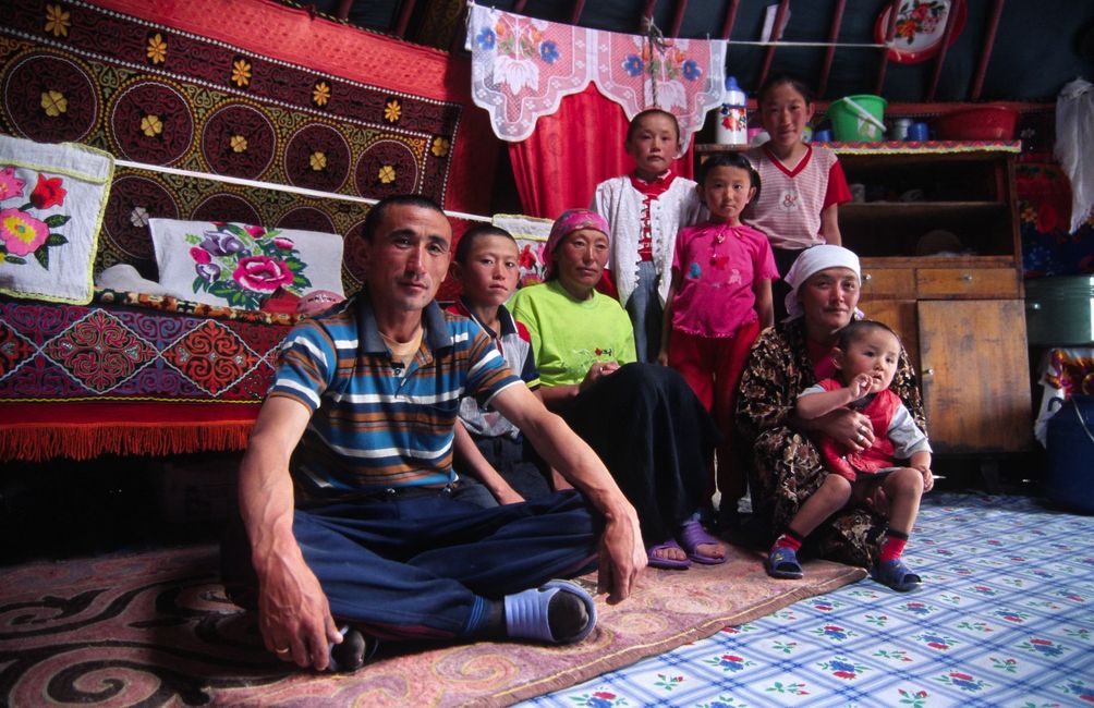 Mongolei Familienreise - Mongolei for family - Mongolische Familie