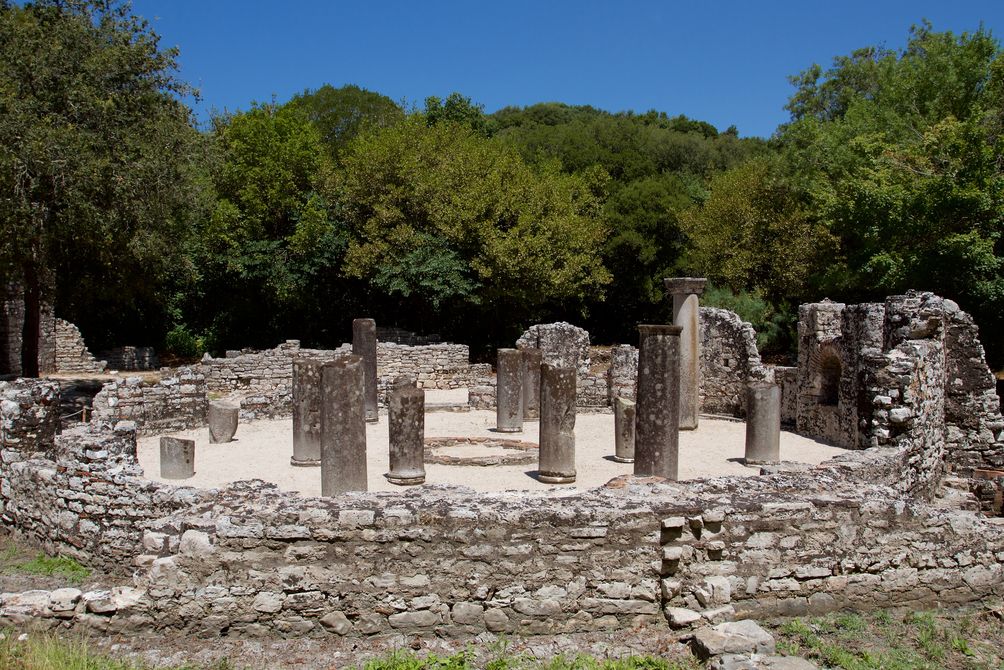 Albanien Familienreise - Ruine Butrint