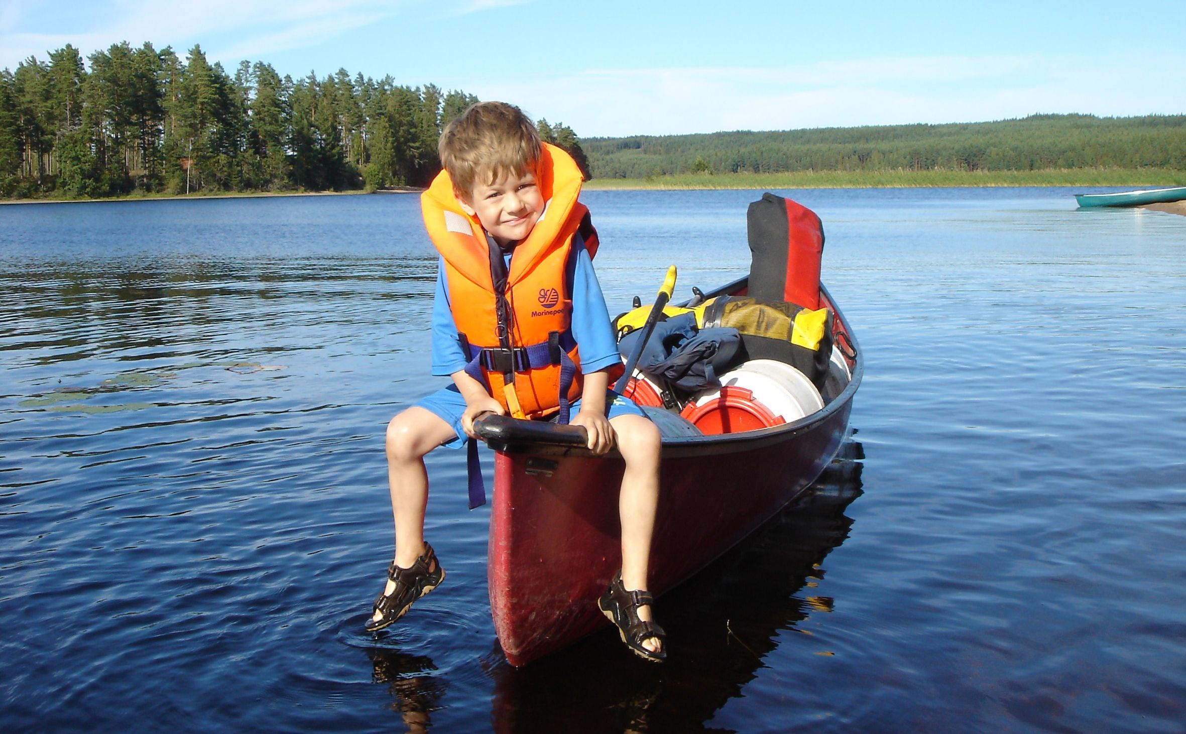 Abenteuerreisen mit Kindern - Schweden mit Kindern - Kanutour