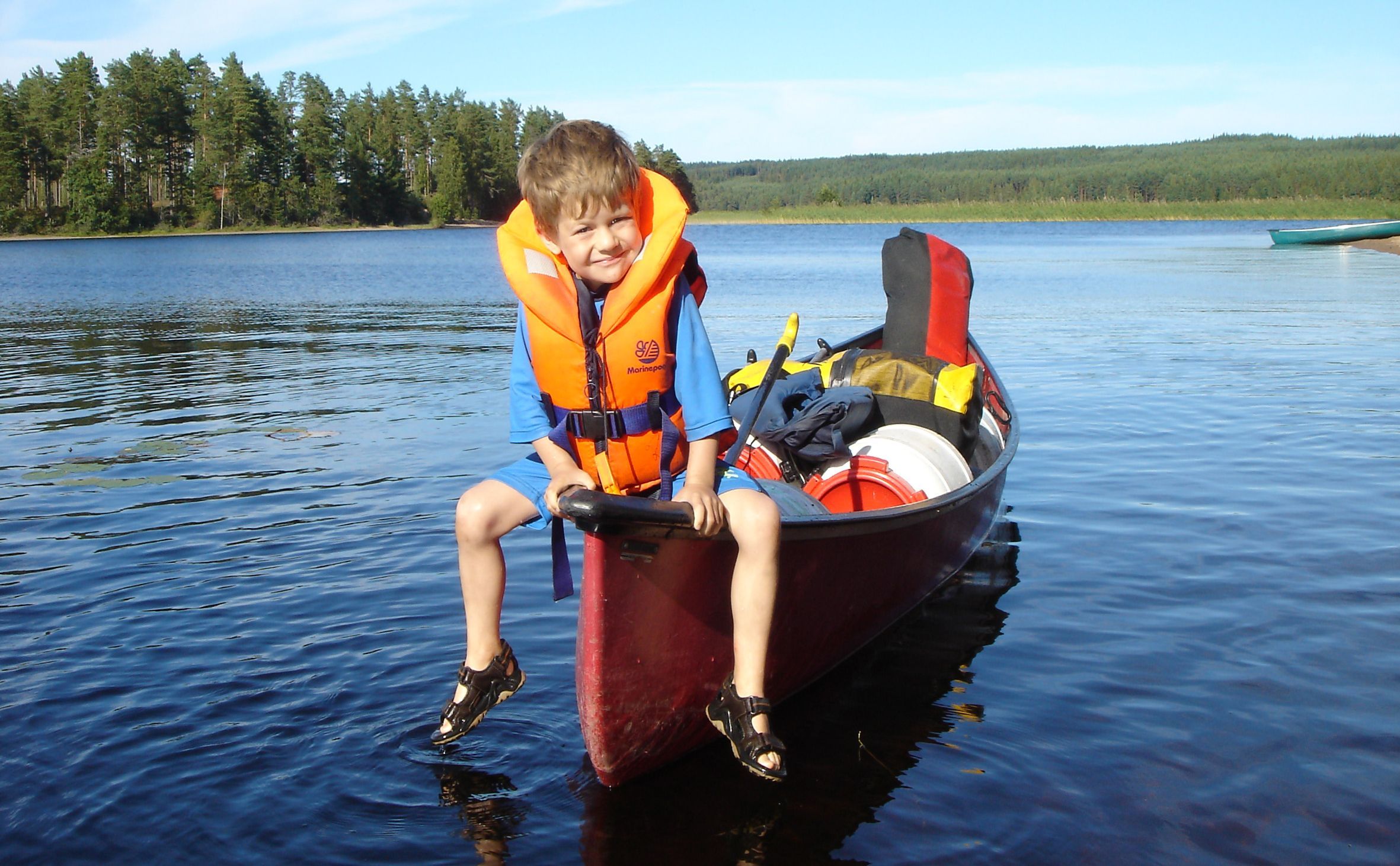 Schweden mit Kindern - Kanutour