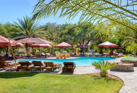 Namibia for family - Namib Desert Lodge - Pool
