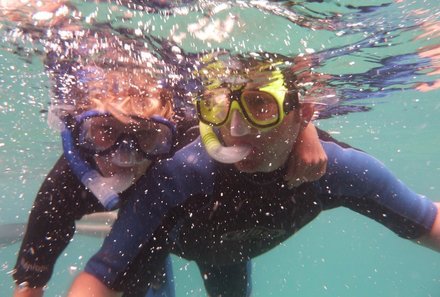 Galapagos mit Kindern - Galapagos Family & Teens - Kinder beim Schnorcheln