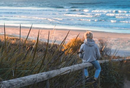 Australien for family - Australien mit Kindern - Kind am Strand