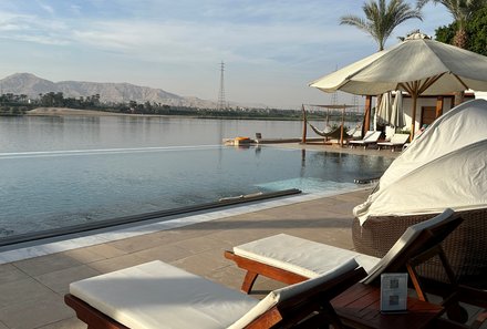 Ägypten for family individuell deluxe - Infinity-Pool am Nil