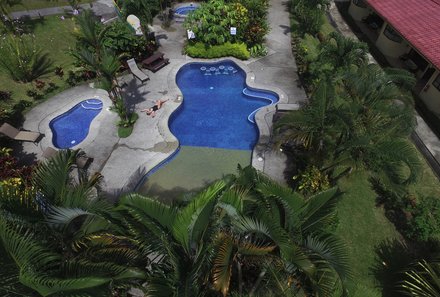 Familienreise Costa Rica - Costa Rica zum Bestpreis - La Fortuna Arenal Volcano Inn - Poolbereich