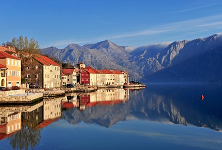 Familienreise Montenegro - Montenegro mit Kindern - Perast Boka Bay