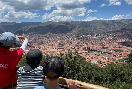 Peru Familienreise - Peru Teens on Tour - Cusco - Kinder - Aussicht
