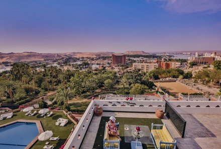 Familienreise Ägypten - Ägypten for family - Basma Hotel Aswan Grundstück