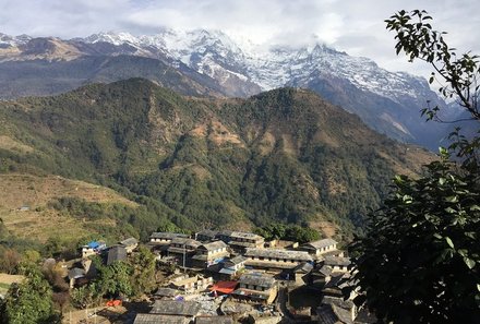 Nepal for family - Ghandruk Lodge - Außenansicht