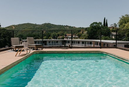 USA Familienreise - USA Westküste for family - Sonora - The Sonora Inn - Pool