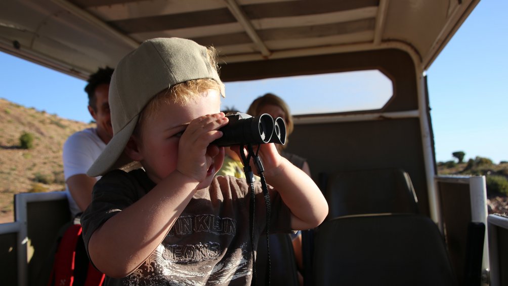 Safaris mit Kleinkind - Elternzeit in Südafrika - Tierbeobachtungen auf der Buffelsdrift Game Lodge