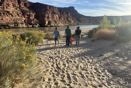 USA Südwesten mit Kindern - USA for family individuell - Kalifornien, Nationalparks & Las Vegas - Familie am Paria Beach