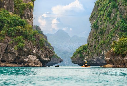 Vietnam mit Baby - Vietnam mit Baby und Kind - Erlebnisbericht - Felsen