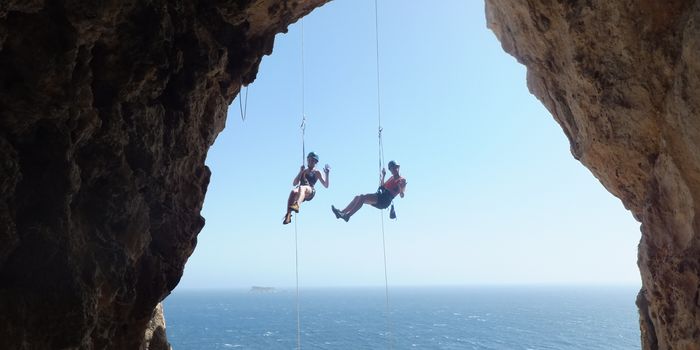 Malta for family - Aktivurlaub - Abseiling - Mittelmeer - Klettern