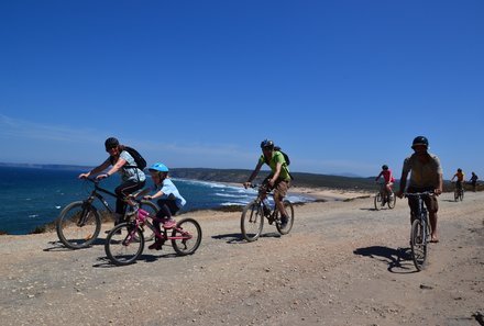 Algarve for family - Familienreise Algarve mit Kindern - Fahrradtour an der Küste entlang