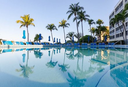 Florida Rundreise mit Kindern - Florida for family individuell - Fort Meyers Beach - Pink Shell Beach Resort - Pool