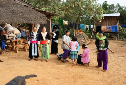 Thailand mit Jugendlichen - Thailand Family & Teens - Hmong Dorfbesuch