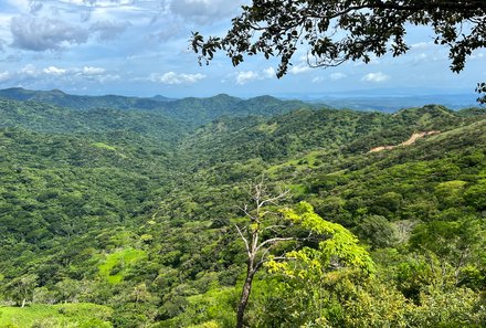 Costa Rica Familienreise - Costa Rica Family & Teens individuell - Ausblick auf Landschaft