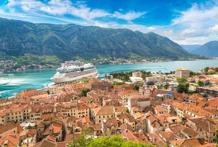 Montenegro mit Kindern - Montenegro Familienurlaub - Blick auf Kotor