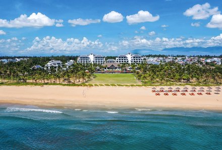 Familienreise Vietnam Verlängerung - Vietnam summer for family - Hoi An - Bliss Hoi An Beach Resort - Strand