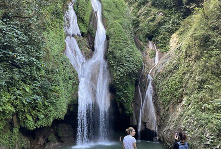 Familienreise Kuba - Kuba for family - Topes de Collantes - Wasserfall