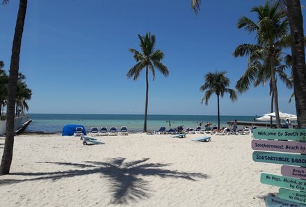 Florida Rundreise mit Kindern - Florida for family individuell - Key West - South Beach - Strandabschnitt