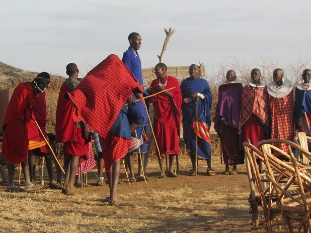 Tansania mit Kindern - Bei den Massai